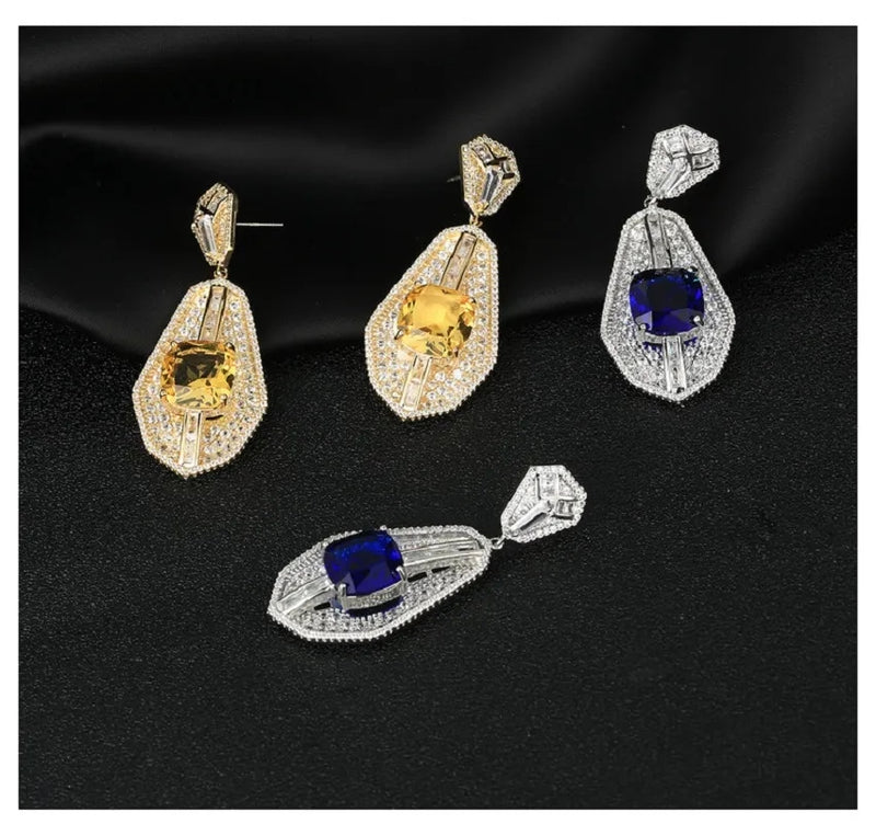 Kasho Topaz exquisite luxury earrings