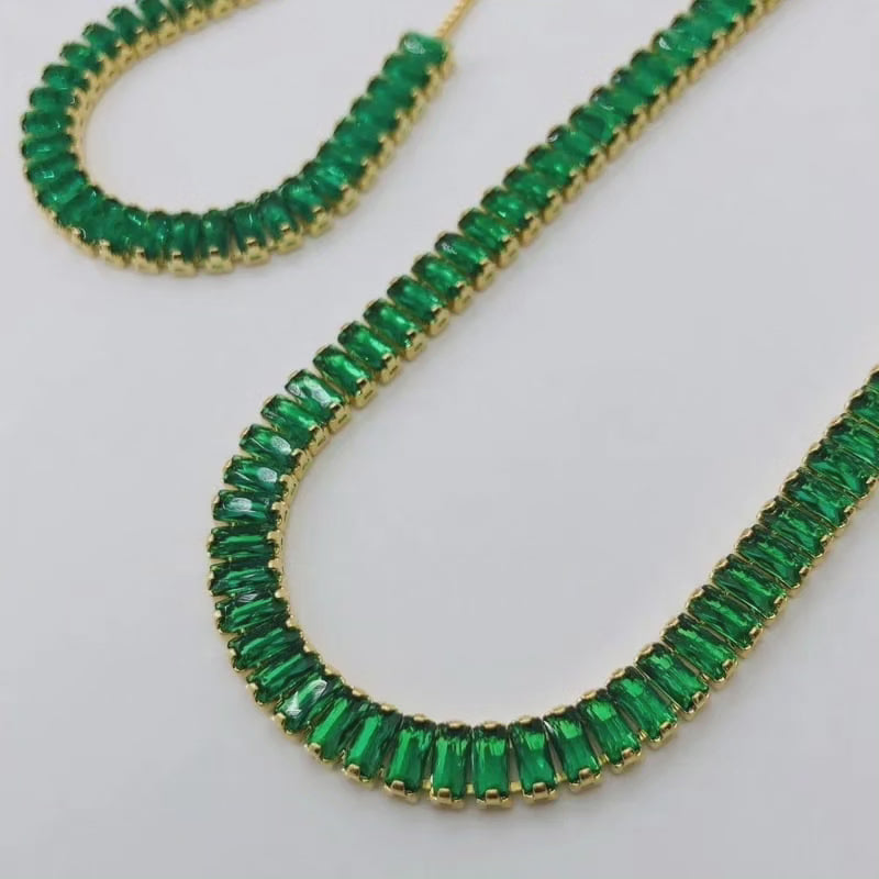 Green Kasho Chocker