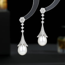 Load image into Gallery viewer, VINTAGE LUXURY DANGLING EARRINGS FOR WOMEN

