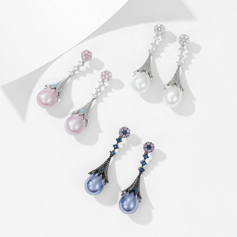 VINTAGE LUXURY DANGLING EARRINGS FOR WOMEN