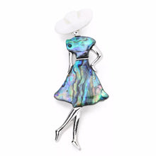 Load image into Gallery viewer, Hot Bohemian Women Natural Mother of Pearl Abalone Shell
