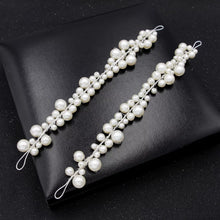 Load image into Gallery viewer, Handmade Big Pearl Flower Headband for Bride Headwear Prom Accessories Party Hair Band Wedding Hair Accessories For Women Tiaras
