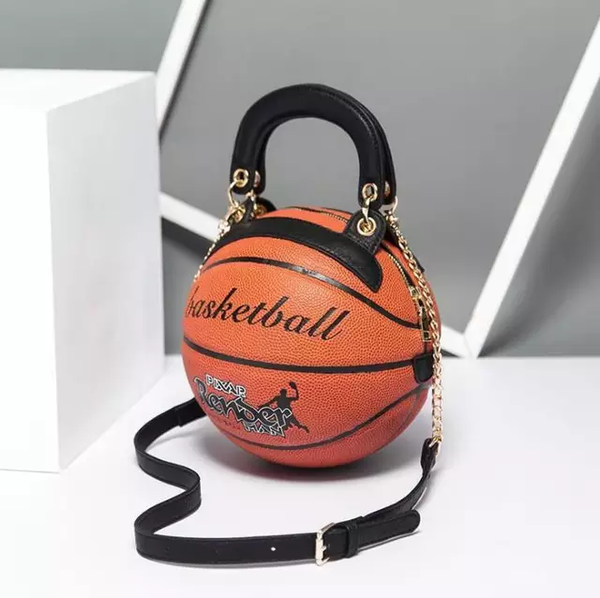 Basketball handbag discount