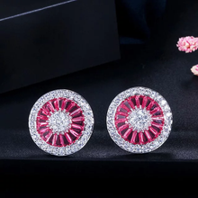 Load image into Gallery viewer, Sun flower stud
