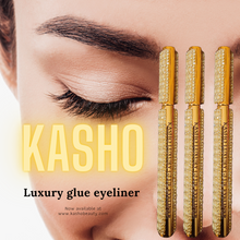 Load image into Gallery viewer, Kasho luxury glue eyeliner
