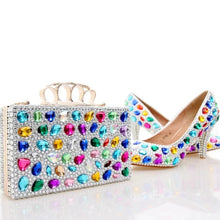 Load image into Gallery viewer, Rhinestone shoes
