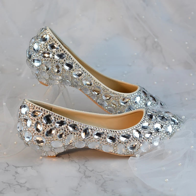 Rhineston customize shoes