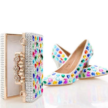 Load image into Gallery viewer, Rhinestone shoes
