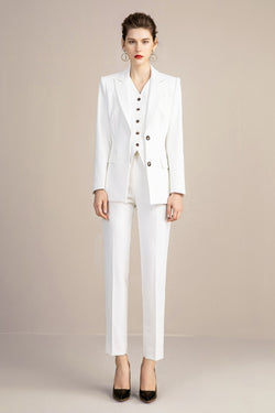 White suit set for women