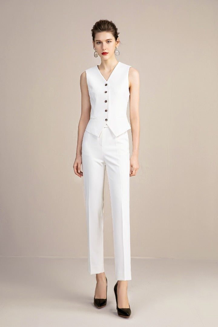 White suit set for women