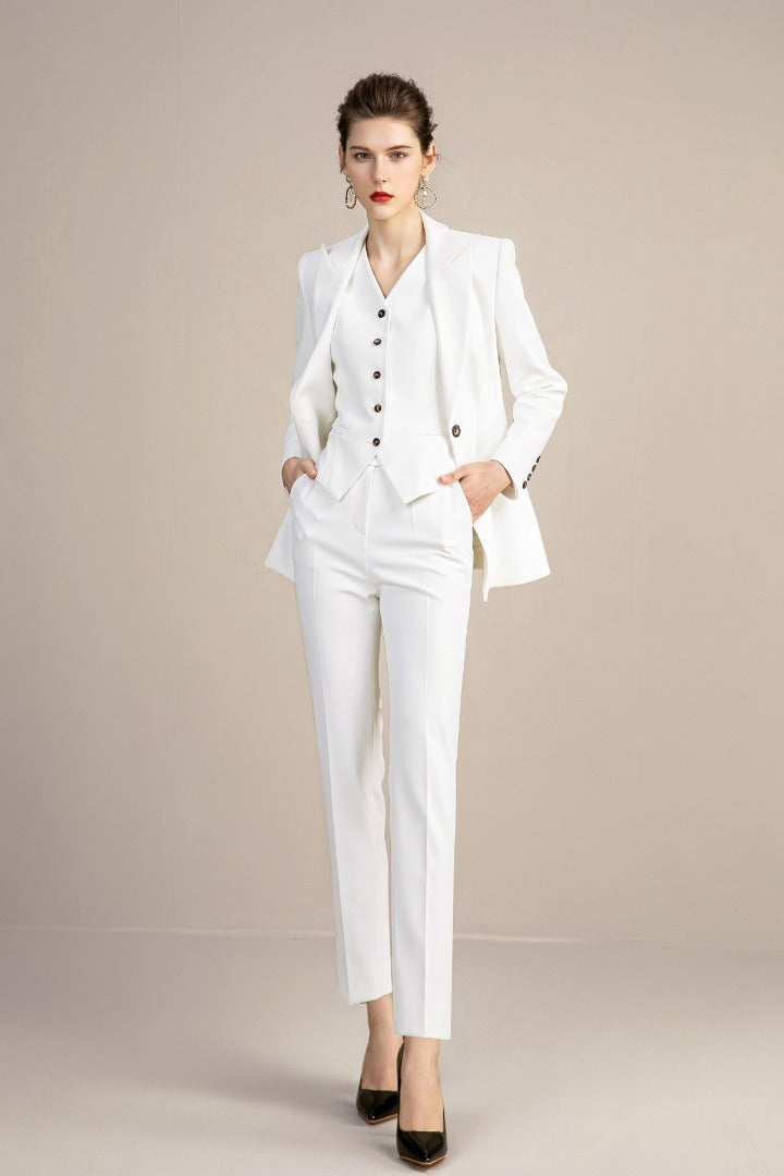 White suit set for women