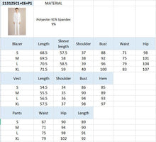 Load image into Gallery viewer, White suit set for women
