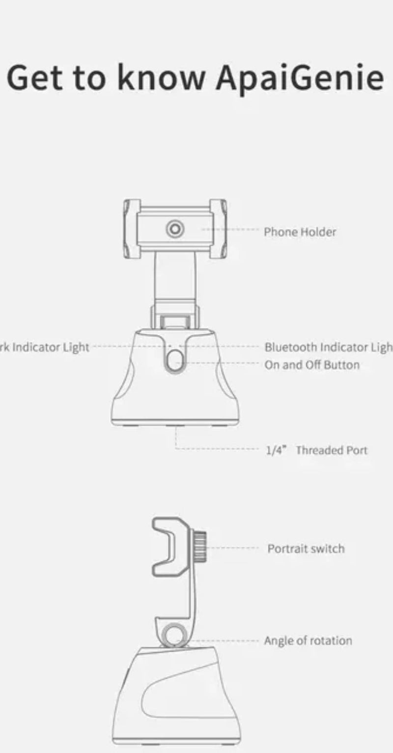 360 Smartphone Auto Tracking